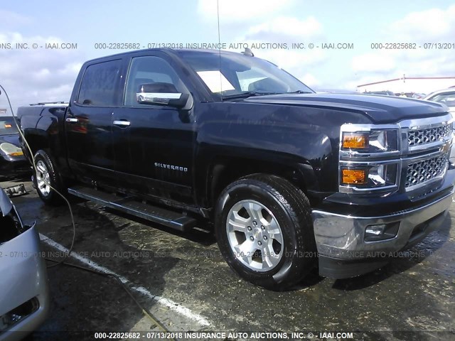 3GCPCRECXFG227486 - 2015 CHEVROLET SILVERADO C1500 LT BLACK photo 1