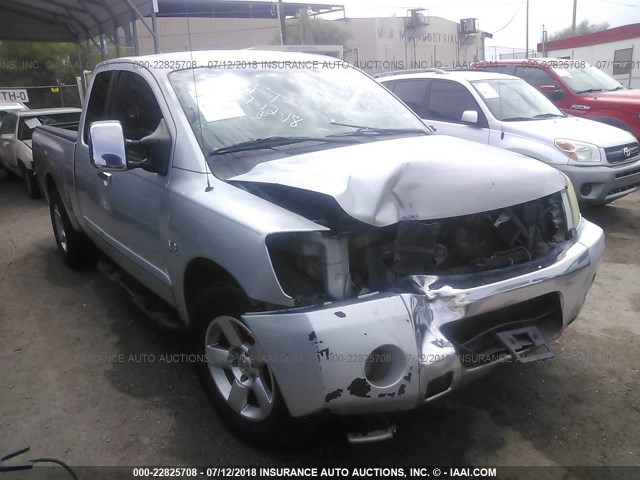 1N6AA06A54N537129 - 2004 NISSAN TITAN XE/SE/LE 银色 照片 6