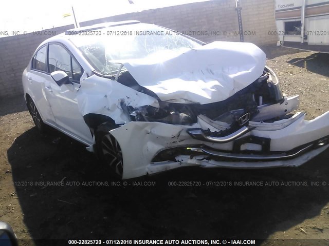 19XFB2F90DE217227 - 2013 HONDA CIVIC EXL 白色 照片 1