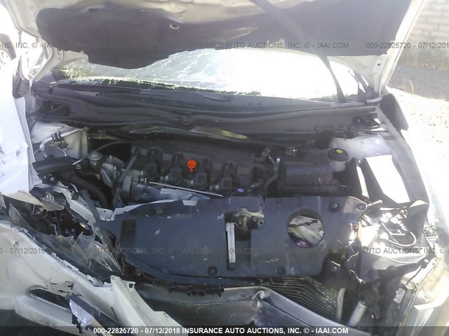19XFB2F90DE217227 - 2013 HONDA CIVIC EXL 白色 照片 10
