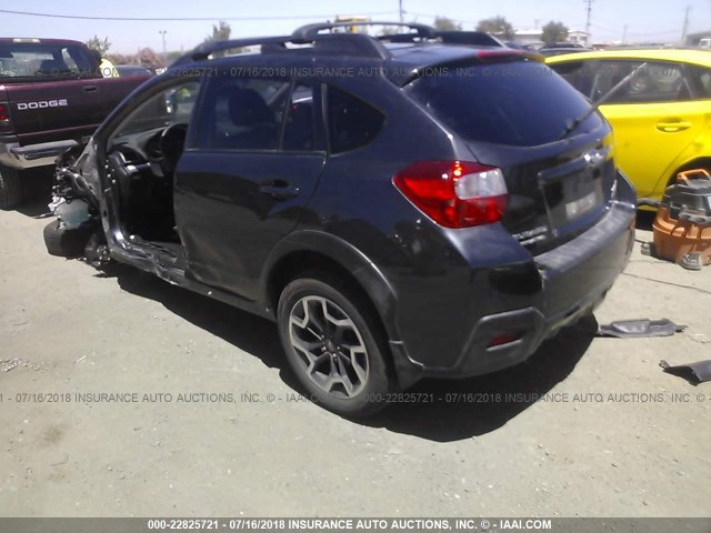 JF2GPABC9H8217293 - 2017 SUBARU CROSSTREK PREMIUM GRAY photo 3