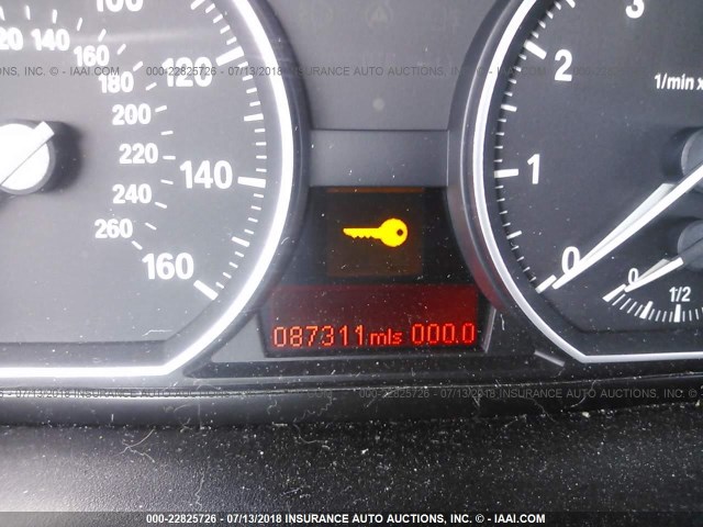 WBAUL73548VJ73878 - 2008 BMW 128 I BLACK photo 7