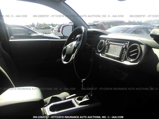 5TFSX5EN4JX058420 - 2018 TOYOTA TACOMA ACCESS CAB/SR/SR5 ORANGE photo 5