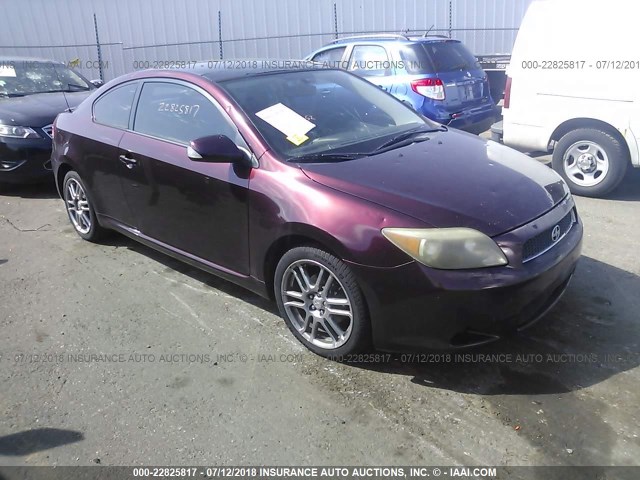 JTKDE177260076168 - 2006 TOYOTA SCION TC 栗色 照片 1