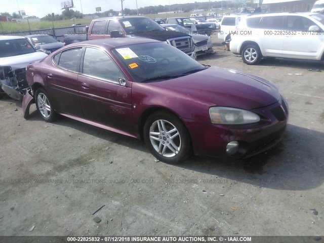 2G2WR554561150793 - 2006 PONTIAC GRAND PRIX GT RED photo 1