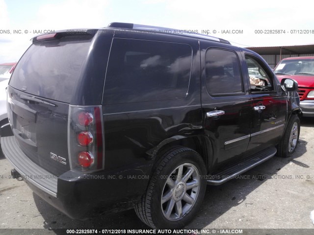 1GKFC03239R238789 - 2009 GMC YUKON DENALI BLACK photo 4