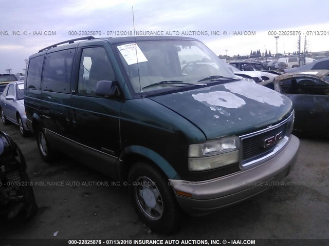 1GKDM19W5WB500773 - 1998 GMC SAFARI XT GREEN photo 1