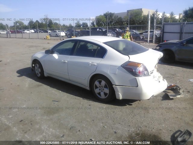 1N4AL21E57C197456 - 2007 NISSAN ALTIMA 2.5/2.5S WHITE photo 3