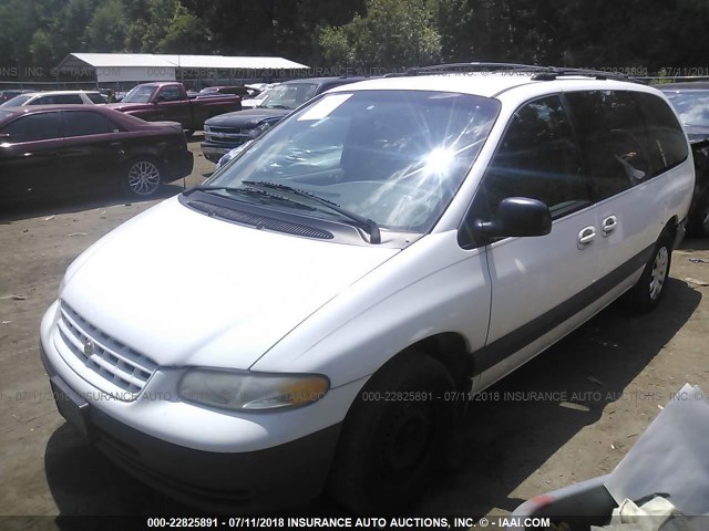 1C4GJ44G7YB792514 - 2000 CHRYSLER GRAND VOYAGER SE WHITE photo 2