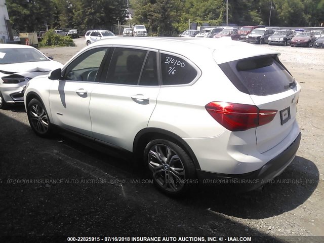 WBXHT3C39G5E52145 - 2016 BMW X1 XDRIVE28I WHITE photo 3