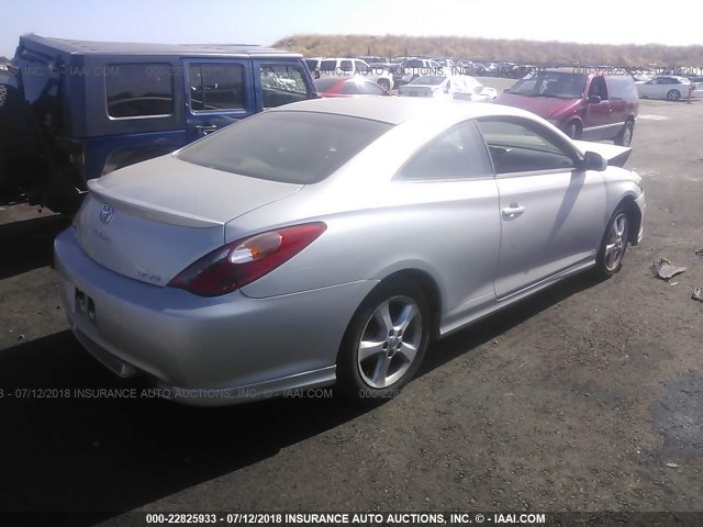 4T1CA38P36U097513 - 2006 TOYOTA CAMRY SOLARA SE/SLE SILVER photo 4