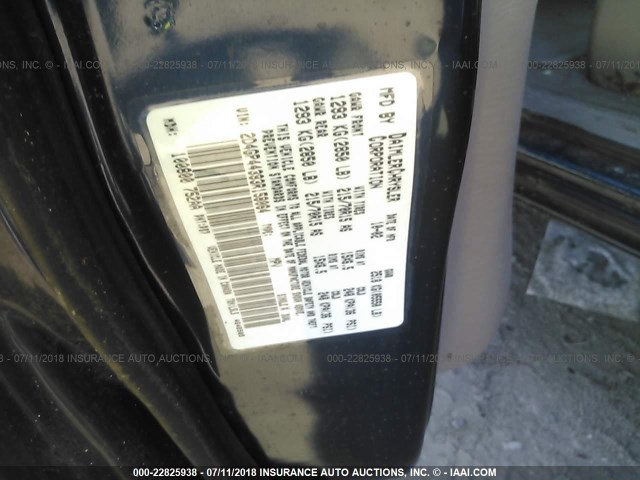 2D4GP44393R158064 - 2003 DODGE GRAND CARAVAN SPORT BLUE photo 9