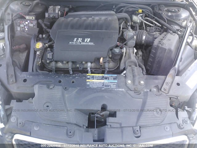 2G1WL16C079325880 - 2007 CHEVROLET MONTE CARLO SS 黑色 照片 10