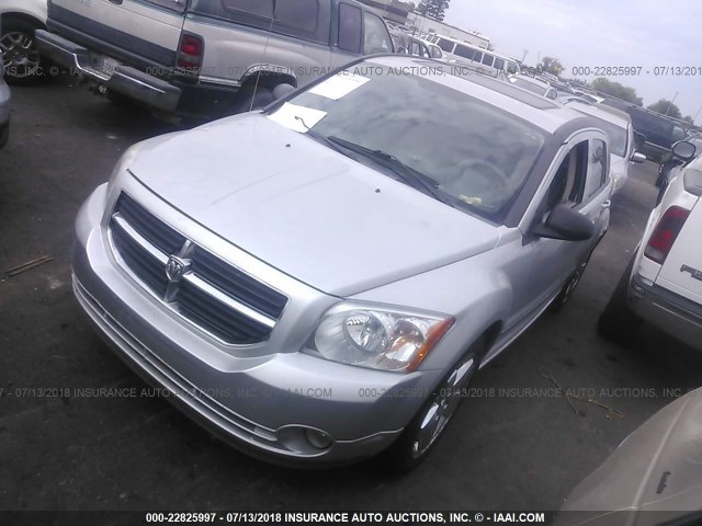 1B3HB78K07D197736 - 2007 DODGE CALIBER R/T SILVER photo 2