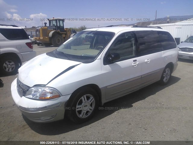 2FMZA534X3BB91926 - 2003 FORD WINDSTAR SEL WHITE photo 2