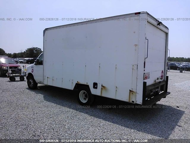 1FDSE35L47DA09670 - 2007 FORD ECONOLINE E350 SUPER DUTY CTWAY VAN WHITE photo 3