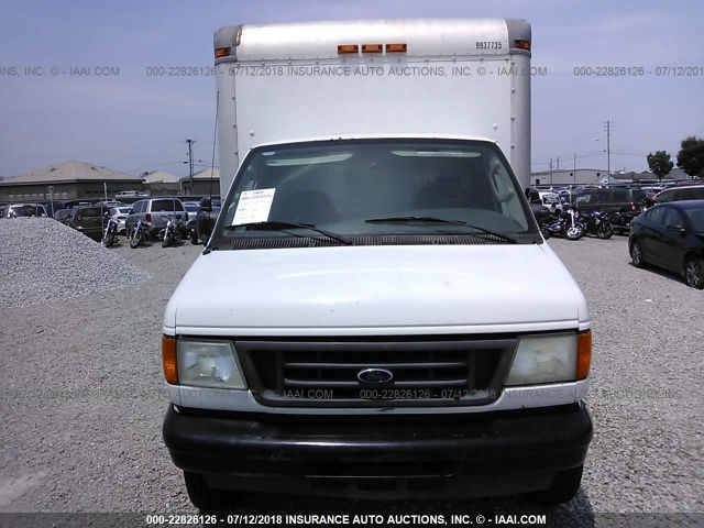 1FDSE35L47DA09670 - 2007 FORD ECONOLINE E350 SUPER DUTY CTWAY VAN WHITE photo 7