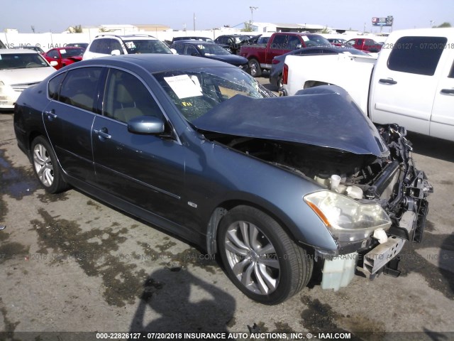 JNKAY01E38M606810 - 2008 INFINITI M35 SPORT GRAY photo 1