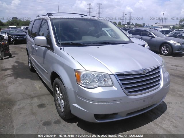 2A8HR54PX8R818780 - 2008 CHRYSLER TOWN & COUNTRY TOURING SILVER photo 6