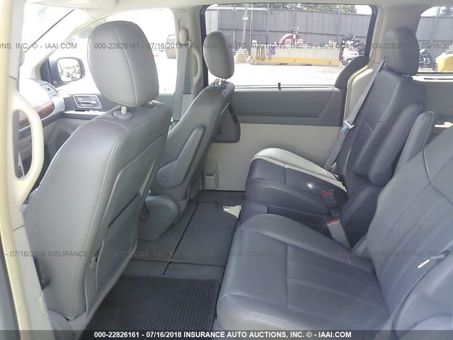 2A8HR54PX8R818780 - 2008 CHRYSLER TOWN & COUNTRY TOURING SILVER photo 8