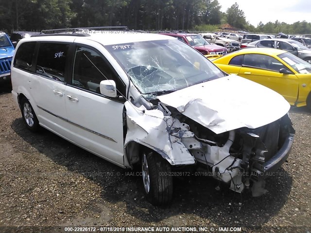 2A4RR5DG7BR665482 - 2011 CHRYSLER TOWN & COUNTRY TOURING WHITE photo 1