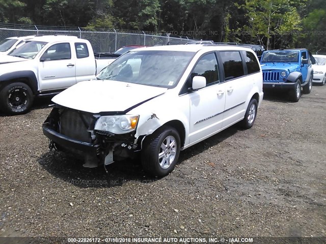 2A4RR5DG7BR665482 - 2011 CHRYSLER TOWN & COUNTRY TOURING WHITE photo 2