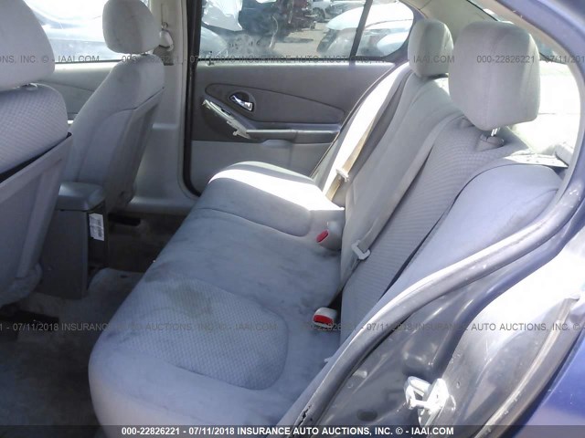 1G1ZS58F27F174160 - 2007 CHEVROLET MALIBU LS BLUE photo 8