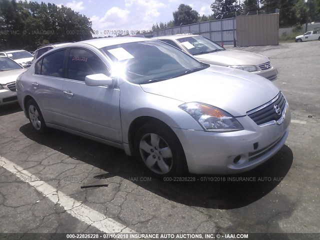 1N4AL21E97C155517 - 2007 NISSAN ALTIMA 2.5/2.5S SILVER photo 1