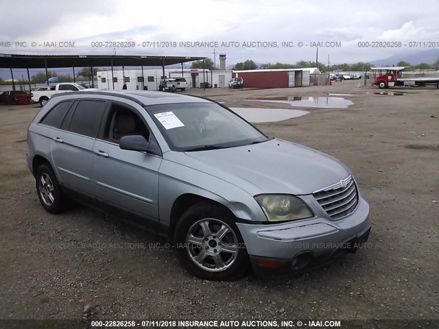 2C8GF68434R580295 - 2004 CHRYSLER PACIFICA BLUE photo 1