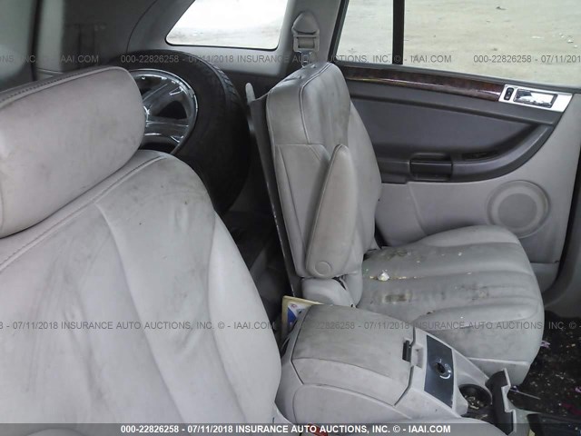 2C8GF68434R580295 - 2004 CHRYSLER PACIFICA BLUE photo 8