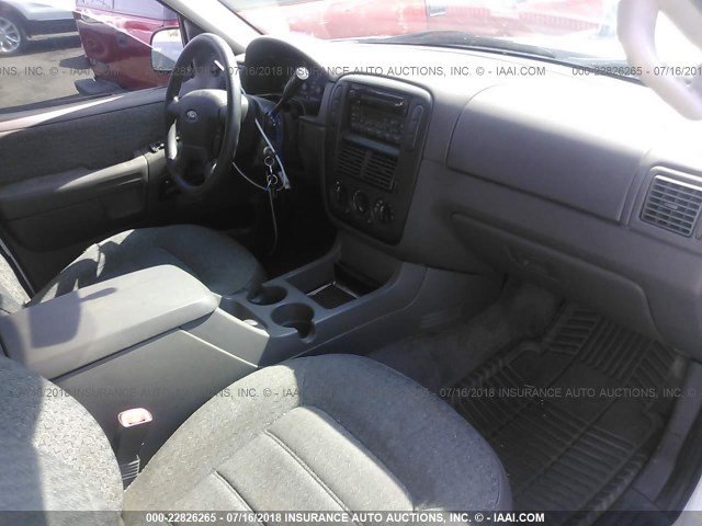 1FMZU62K33ZA34281 - 2003 FORD EXPLORER XLS/XLS SPORT WHITE photo 5