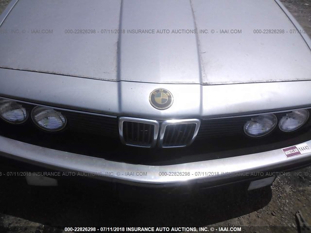 WBAFF8404E9474275 - 1984 BMW 733 I AUTOMATIC SILVER photo 6