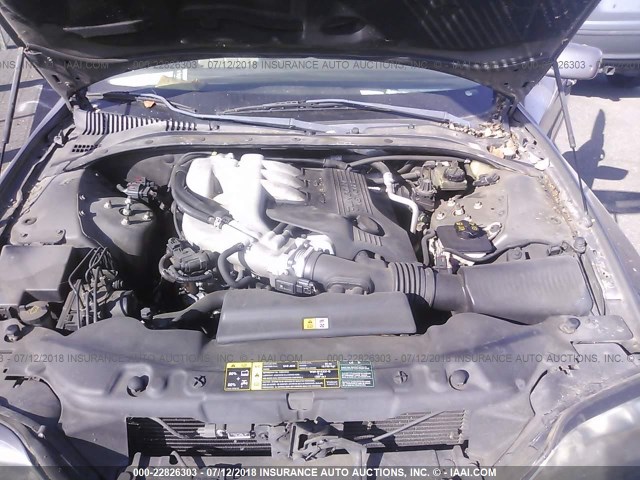 1LNHM86S23Y659679 - 2003 LINCOLN LS 灰色 照片 10