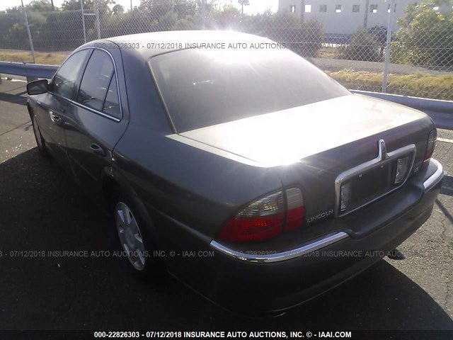 1LNHM86S23Y659679 - 2003 LINCOLN LS 灰色 照片 3