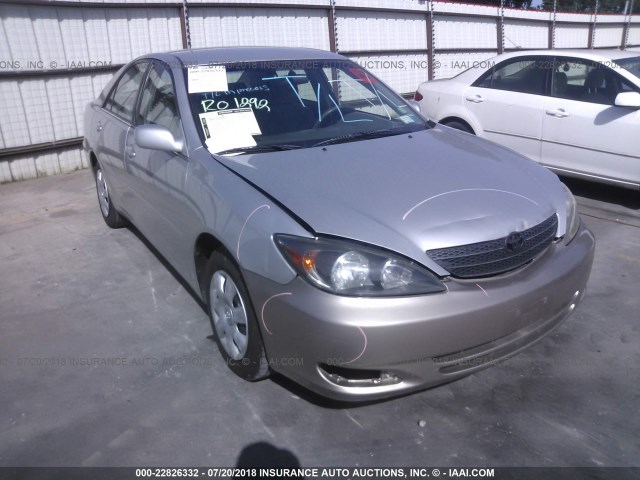 4T1BE32K63U730563 - 2003 TOYOTA CAMRY LE/XLE/SE GRAY photo 1