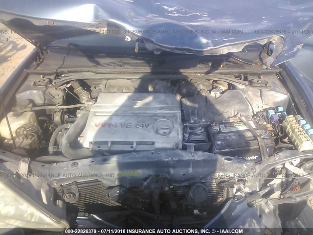 4T1BF30K74U574230 - 2004 TOYOTA CAMRY LE/XLE/SE Көк фото 10