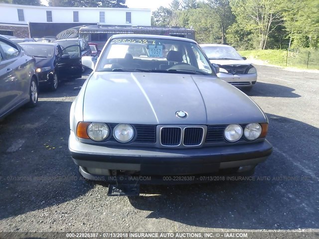 WBAHD6314NBJ80901 - 1992 BMW 525 I AUTOMATIC SILVER photo 6