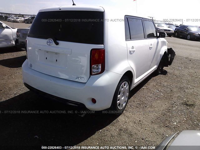 JTLZE4FE7FJ074199 - 2015 TOYOTA SCION XB Blanco foto 4