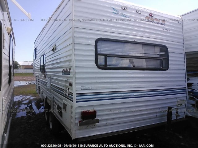 1UJCJ02M0Y5L50060 - 2000 JAYCO 269RD EAGLE  WHITE photo 3