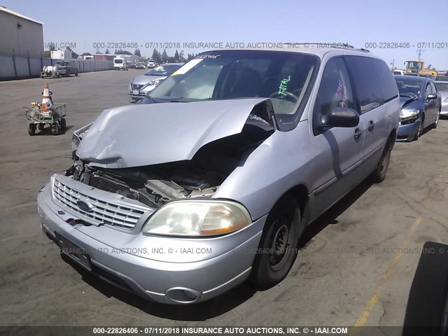 2FMZA514X3BA77878 - 2003 FORD WINDSTAR LX SILVER photo 2