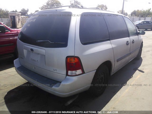 2FMZA514X3BA77878 - 2003 FORD WINDSTAR LX SILVER photo 4