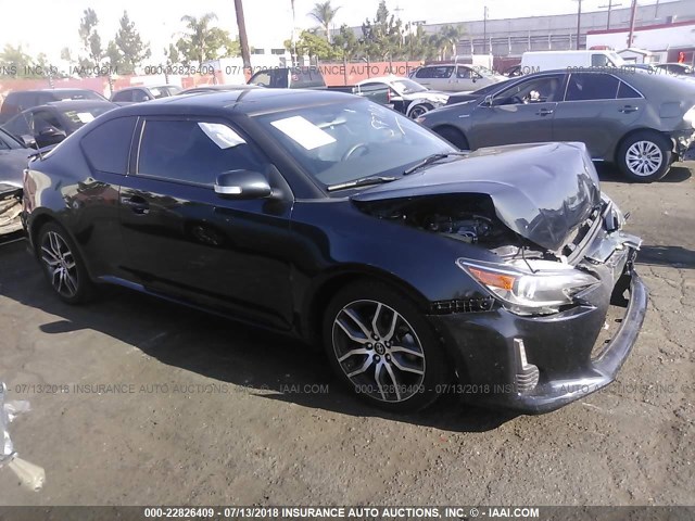 JTKJF5C71FJ000979 - 2015 TOYOTA SCION TC 蓝色 照片 1