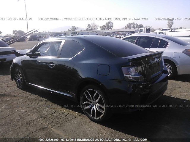 JTKJF5C71FJ000979 - 2015 TOYOTA SCION TC 蓝色 照片 3