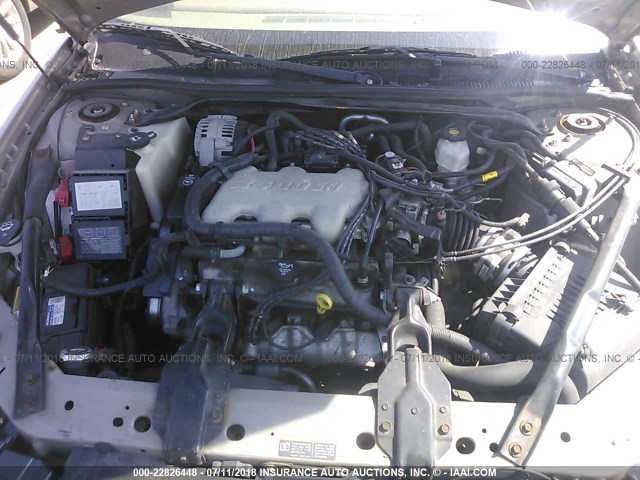 2G1WF52E439255333 - 2003 CHEVROLET IMPALA 金色 照片 10