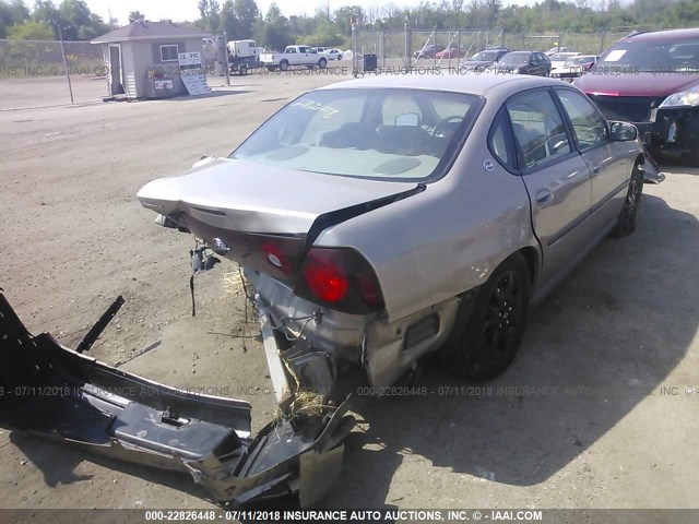 2G1WF52E439255333 - 2003 CHEVROLET IMPALA 金色 照片 4