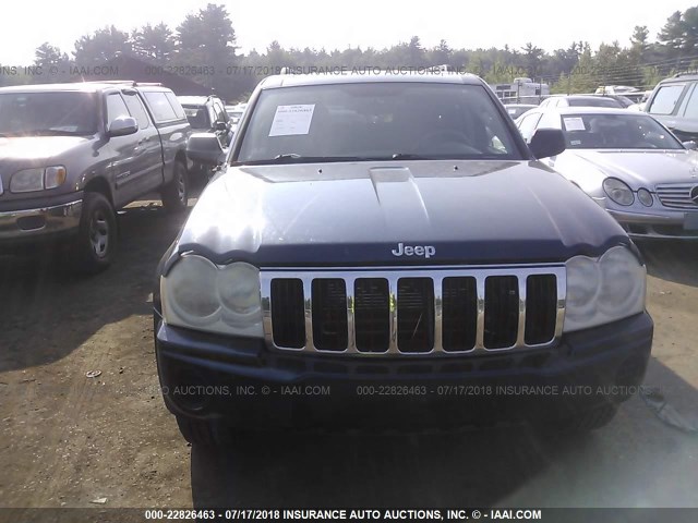 1J4GS48K75C506205 - 2005 JEEP GRAND CHEROKEE LAREDO/COLUMBIA/FREEDOM 蓝色 照片 6