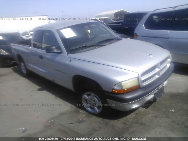 1B7GL32X92S553898 - 2002 DODGE DAKOTA SPORT/RT SILVER photo 1