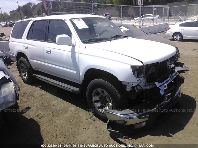 JT3GN86R720237371 - 2002 TOYOTA 4RUNNER SR5 WHITE photo 1