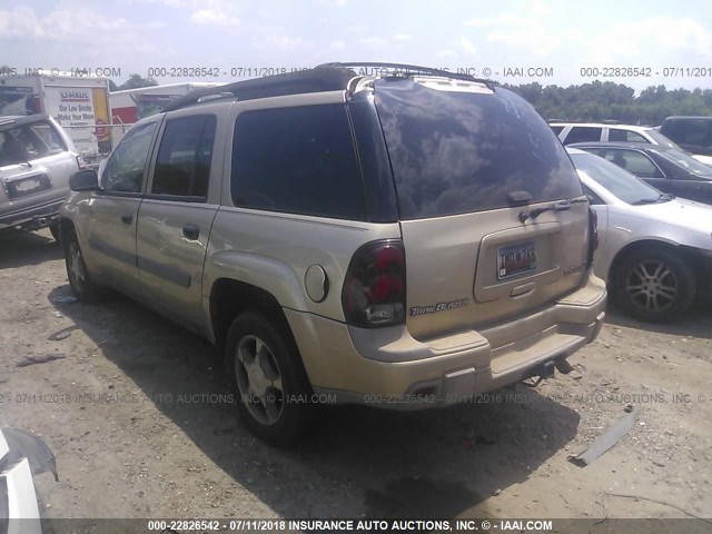 1GNET16S346151999 - 2004 CHEVROLET TRAILBLAZER EXT LS/EXT LT TAN photo 3