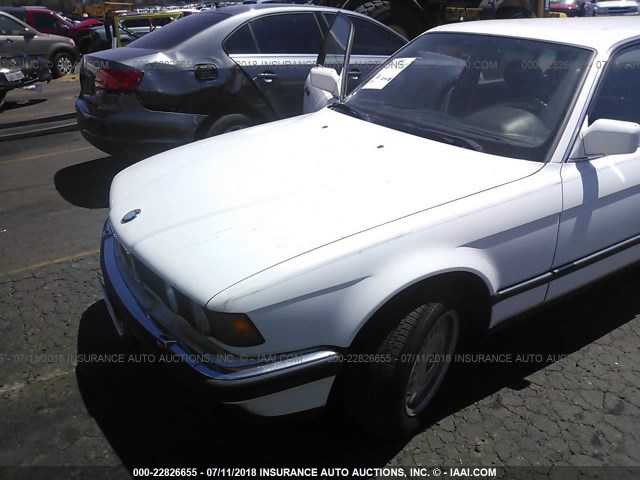 WBAGC431XJ3315130 - 1988 BMW 735 IL WHITE photo 6